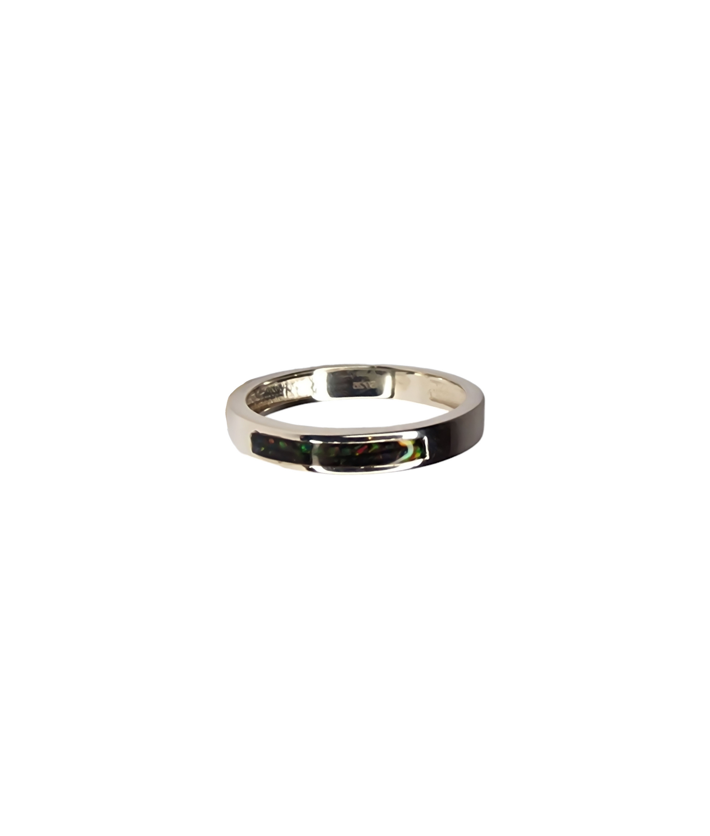 4mm Front Face Band Ring (Squared) Angel's Memorial Jewellery