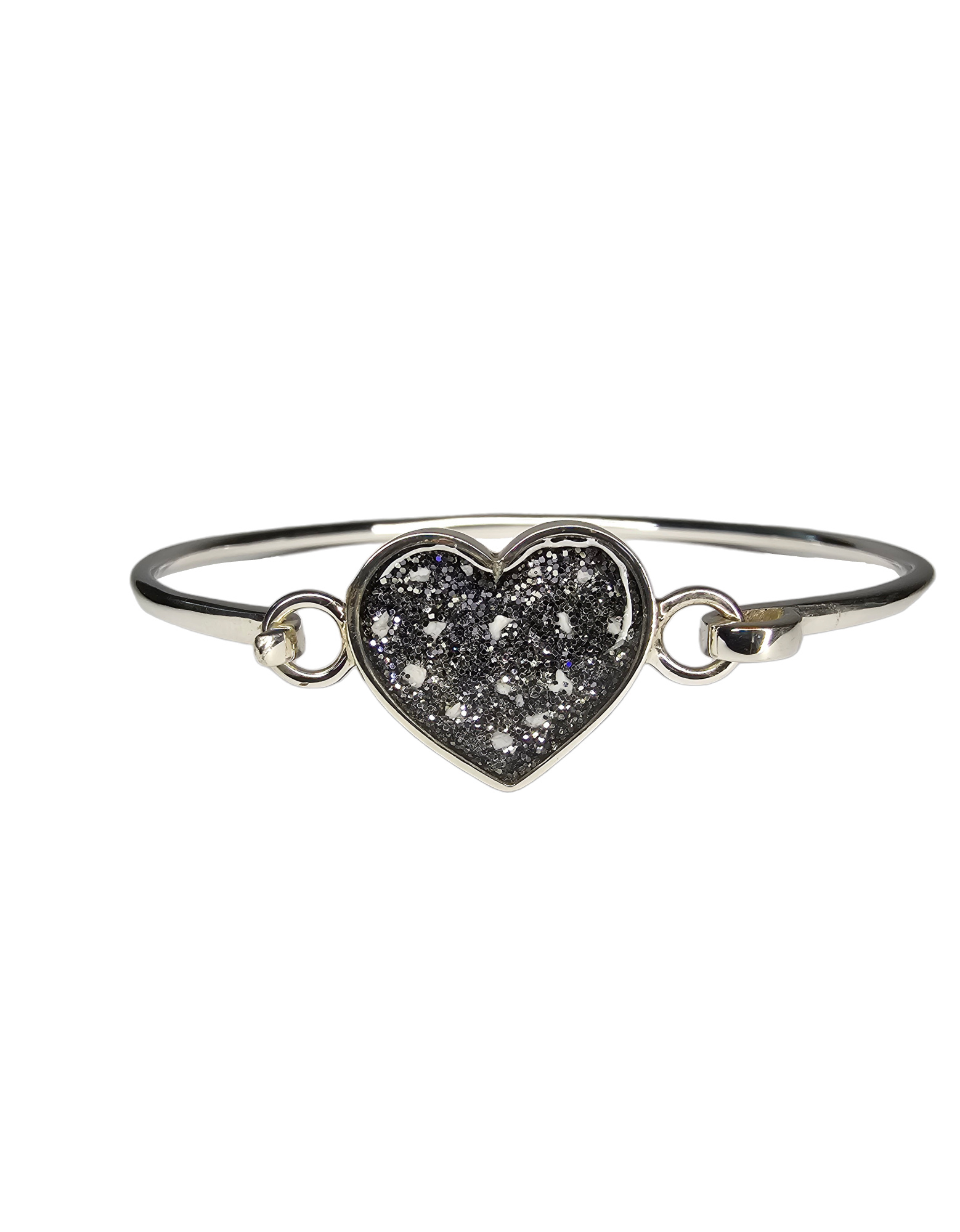 Heart Bangle Angel's Memorial Jewellery Ashes