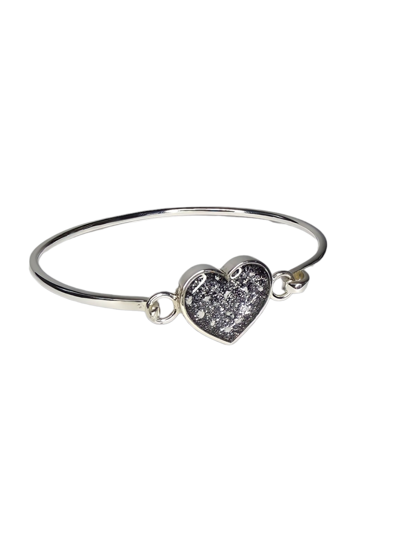 Heart Bangle Angel's Memorial Jewellery Ashes