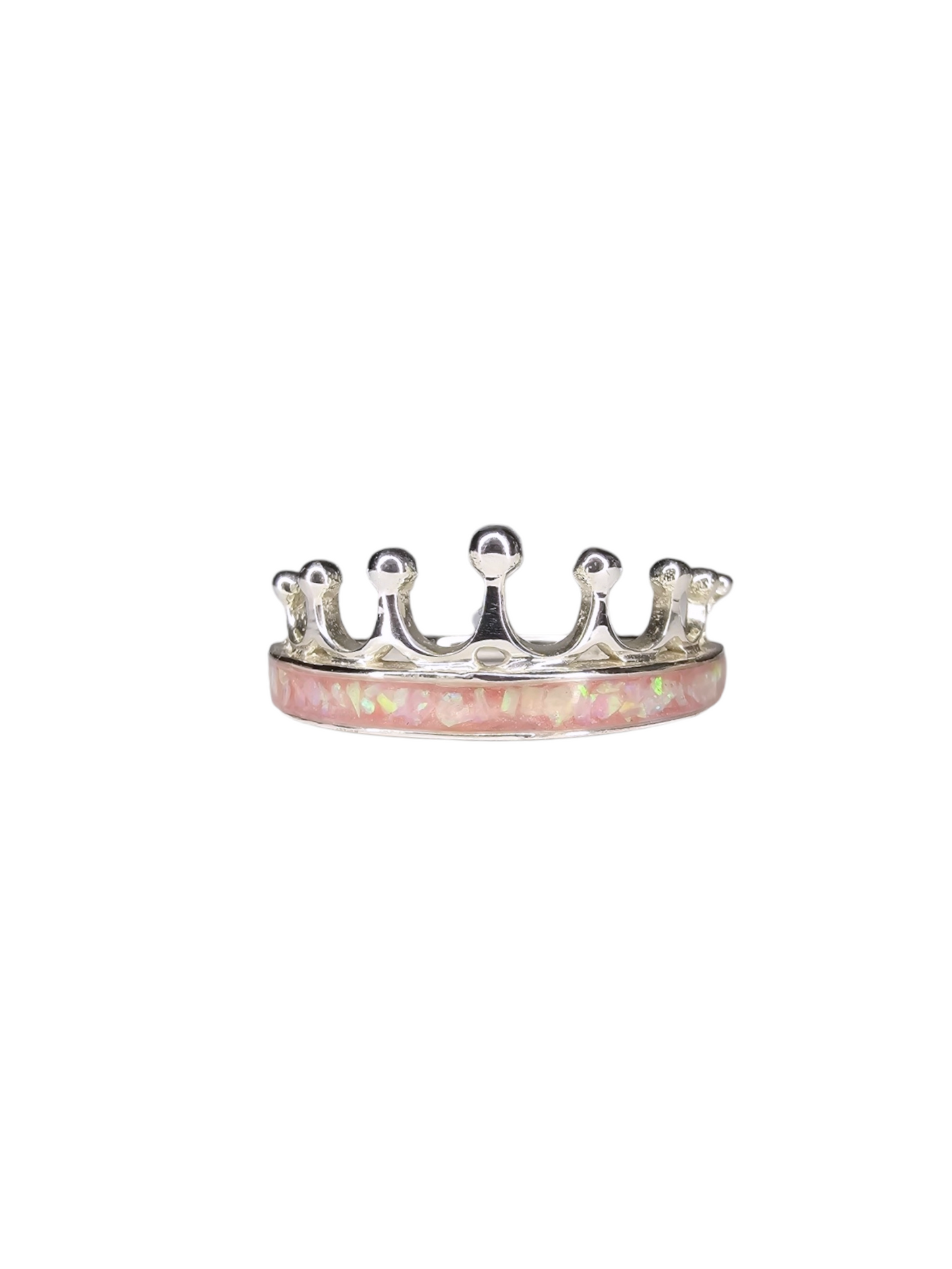 Princess Crown Ring Angel's Memorial Jewellery Ashes