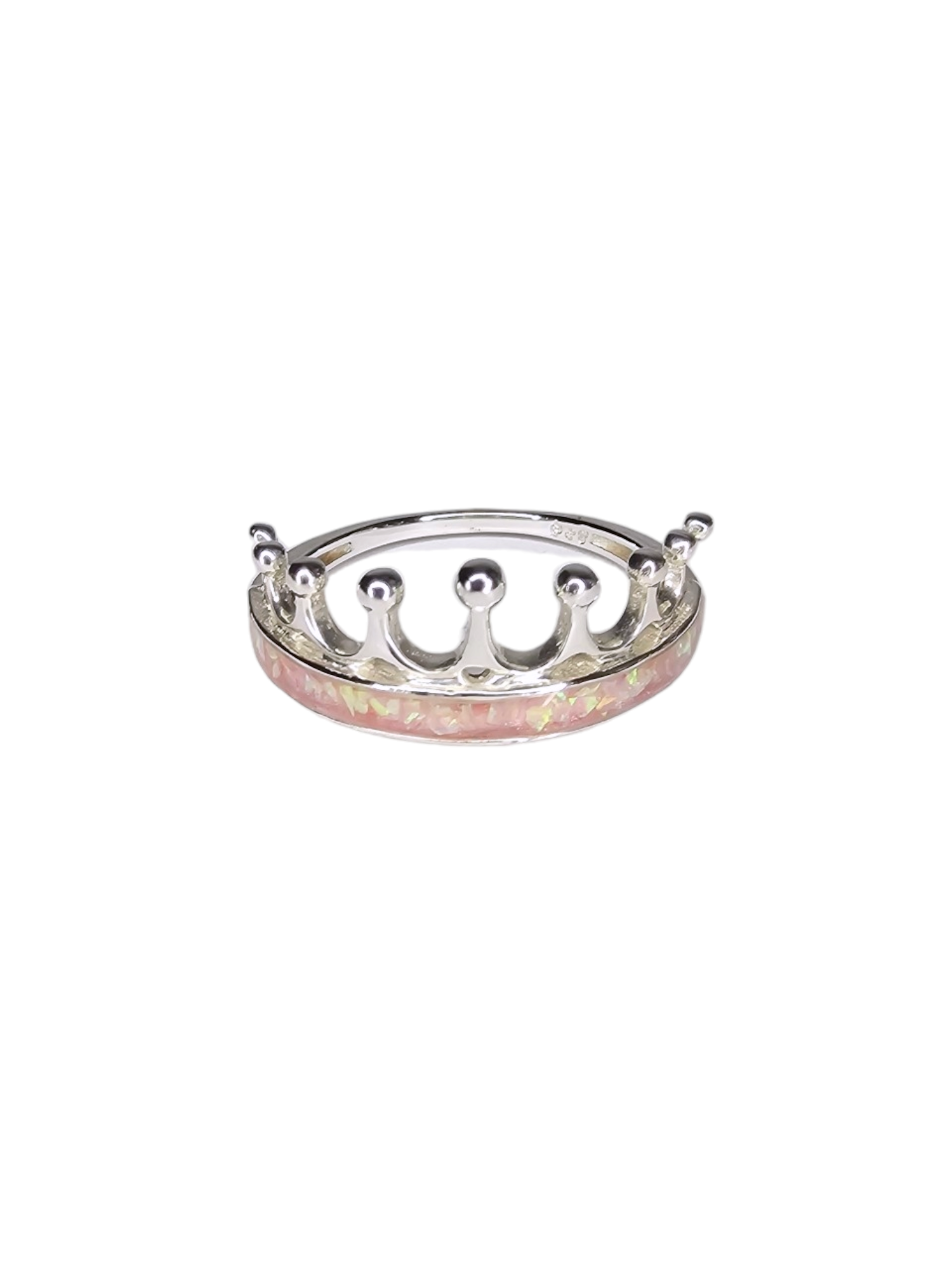 Princess Crown Ring Angel's Memorial Jewellery Ashes