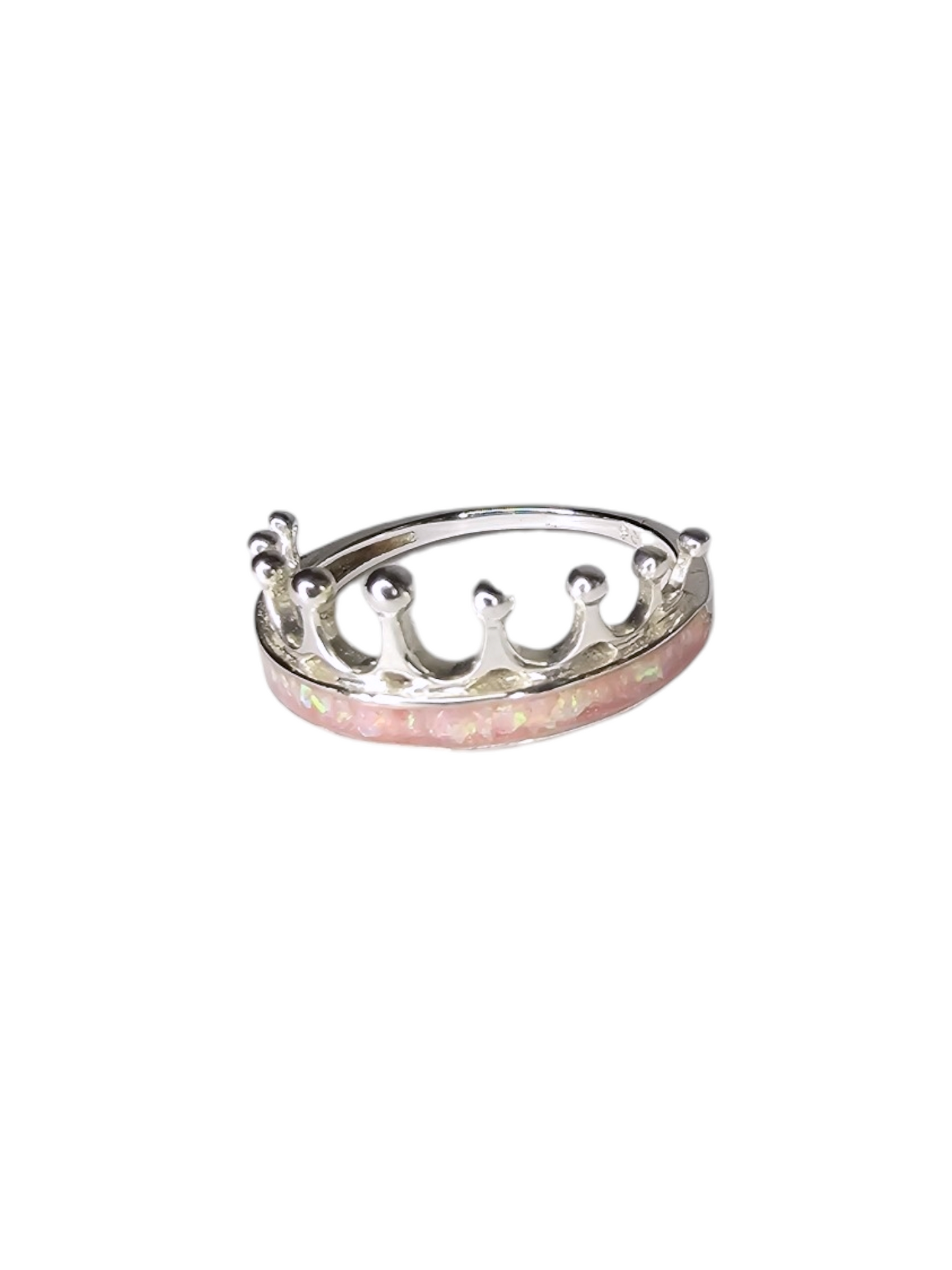 Princess Crown Ring Angel's Memorial Jewellery Ashes