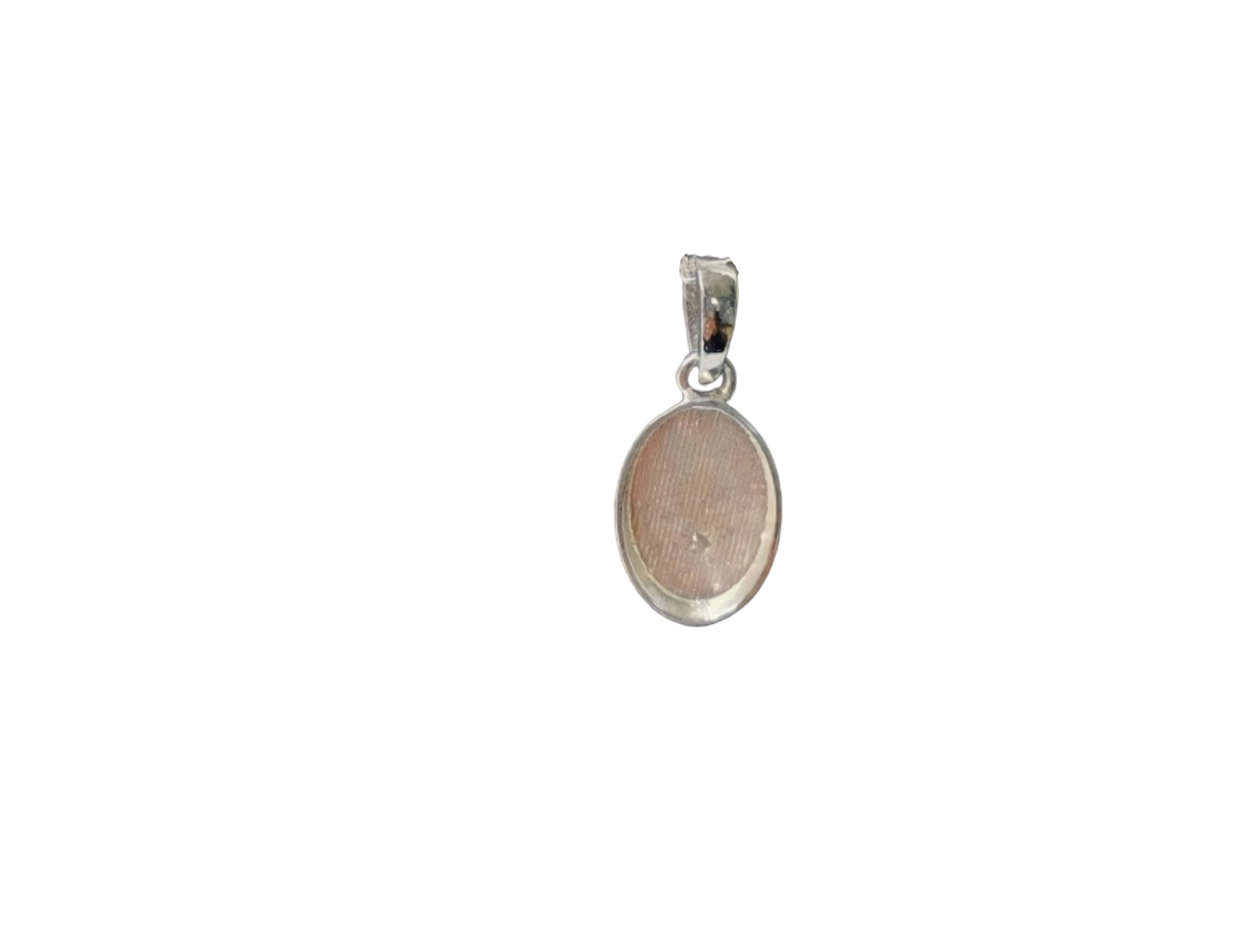 Small Oval Pendant Angel's Memorial Jewellery Ashes