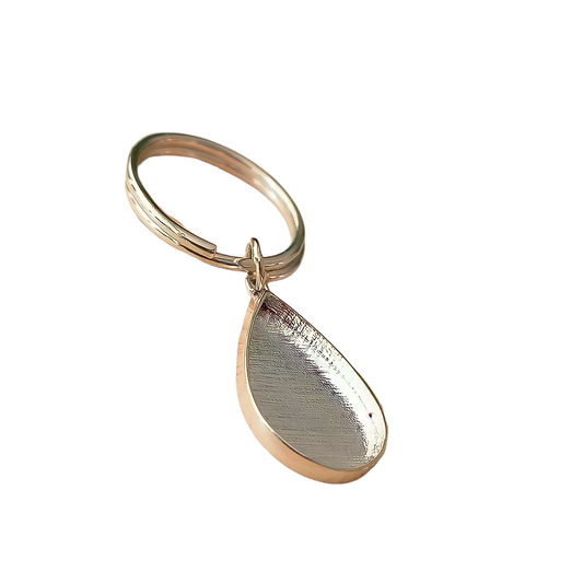 Teardrop Keyring Angel's Memorial Jewellery Ashes